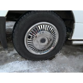 Navkapslar i rostfritt stål "Зірка" (1-катковий, 4 st) foto 2