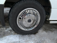 Mercedes Sprinter W906 2006–2018 Navkapslar i rostfritt stål "Зірка" (1-катковий, 4 st) foto 2