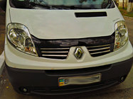 Renault Trafic 2001–2015 Rostfria grillister till kylargrill 2007-2015 (6 st) foto 2