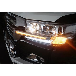 Strålkastarögonlock med LED (2016↗) Toyota Land Cruiser 200 2007–2021 foto 3