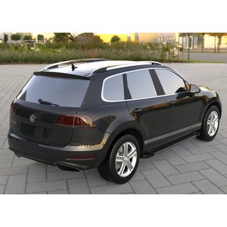 Sidosteg Allmond Black (2 st, aluminium) foto 3