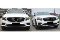 Mercedes GLA X156 2014–2019 Främre grill GT Panamericana (2014-2016) foto 3
