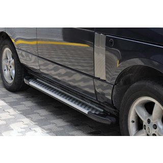 Sidosteg Allmond Grey (2 st, aluminium) foto 1