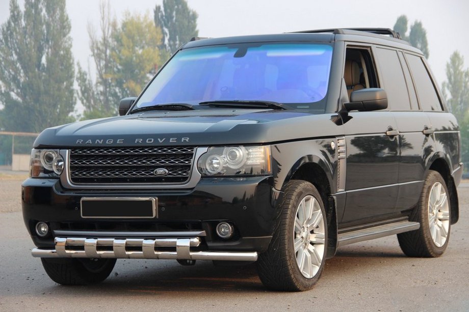 Range Rover III L322 2002–2012 Frontbåge ST015 (rostfritt stål) Image