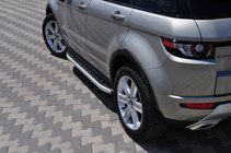 Range Rover Evoque 2012–2018 Sidosteg Fullmond (2 st, aluminium) foto 1