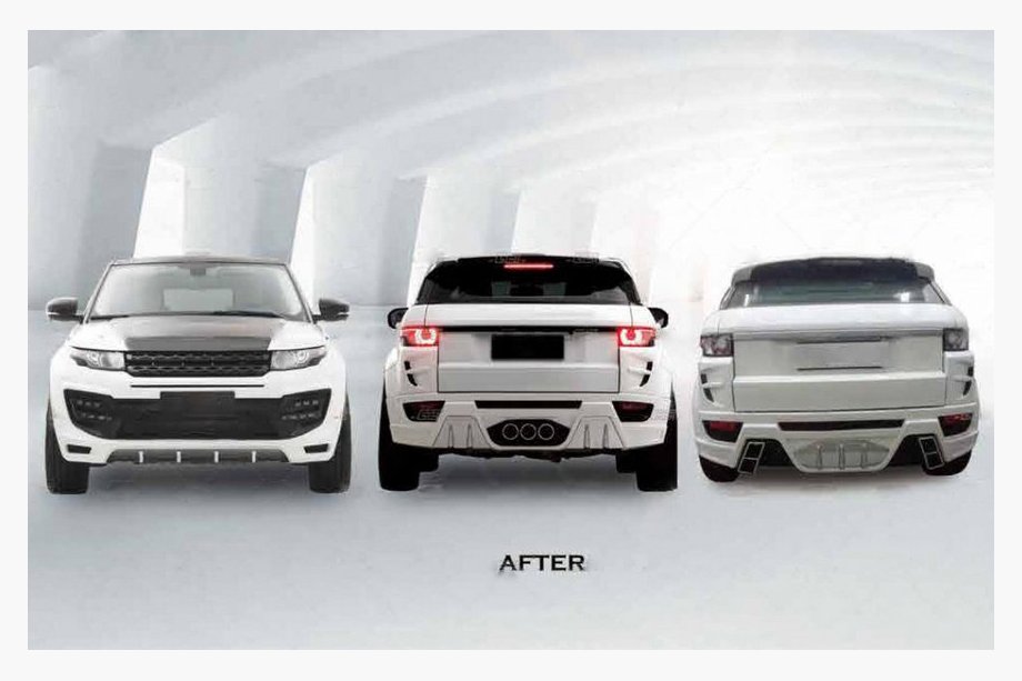 Range Rover Evoque 2012–2018 Tuning bodykit – stötfångarkit (BodyKit-2) Image