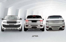 Range Rover Evoque 2012–2018 Tuning bodykit – stötfångarkit (BodyKit-2) foto 1