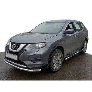Frontbåge ST008 (rostfritt) Nissan X-trail T32/Rogue 2014–2021 foto 1