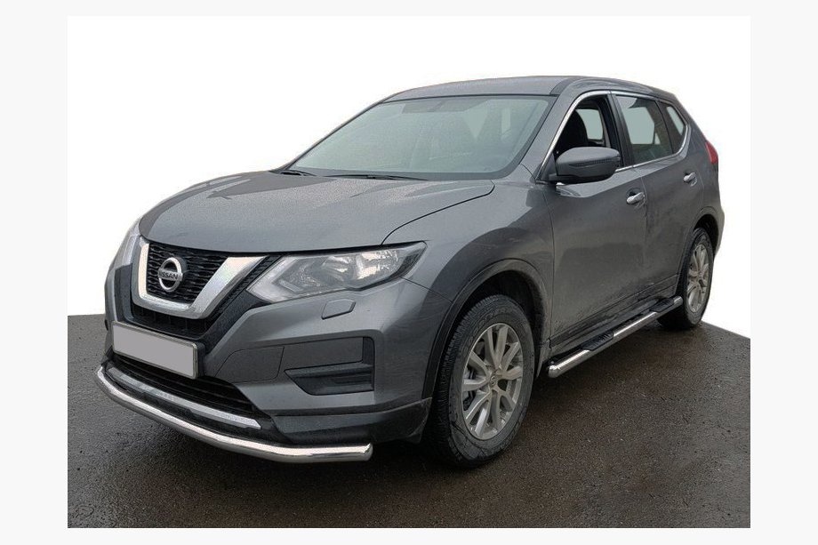Nissan X-trail T32/Rogue 2014–2021 Frontbåge ST008 (rostfritt) Image