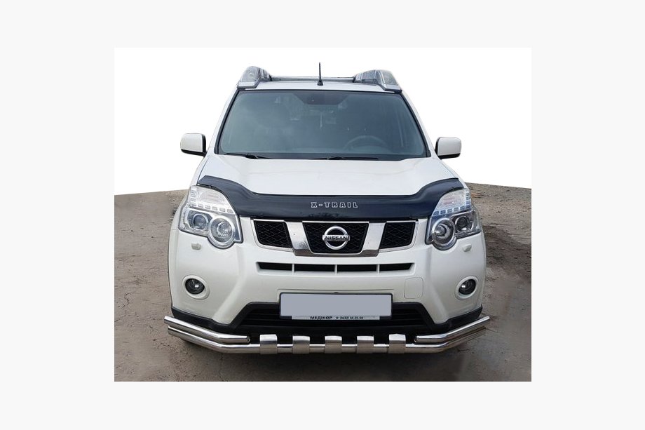 Nissan X-trail T31 2007–2014 Frontbåge ST015 (rostfritt) Image