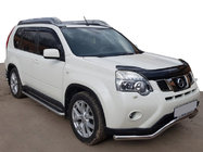 Nissan X-trail T31 2007–2014 Främre skyddsbåge ST007 (rostfri) foto 1