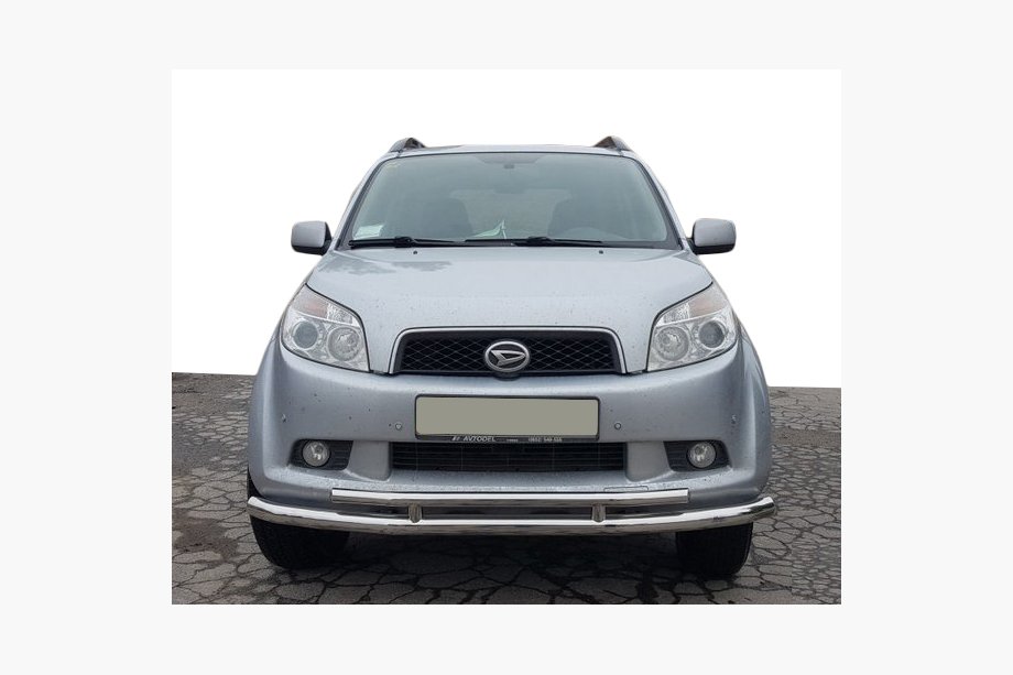 Daihatsu Terios 2006–2017 Främre frontbåge ST014 (rostfritt) Ø60/60 mm Image