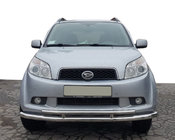 Daihatsu Terios 2006–2017 Främre frontbåge ST014 (rostfritt) Ø60/60 mm foto 1