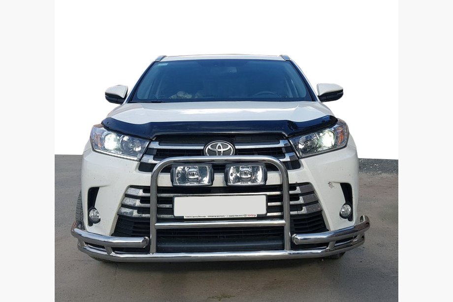 Toyota Highlander 2013–2019 Frontbåge WT-Special (rostfritt stål) Image