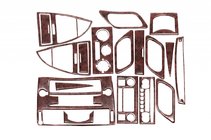 Citroen C-4 2004–2010 Instrumentpanelskydd Kolfiber foto 1