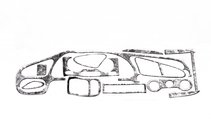 Chevrolet Lanos 1998–2017 Instrumentpanelskydd foto 3