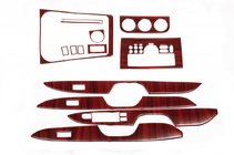 Fiat Sedici 2006–2014 Instrumentpanelslister (Hartman) Aluminium foto 1