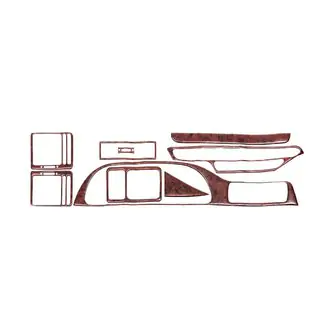 Instrumentpanelslister (Meric) Citroen Jumpy 1996–2007 foto 2