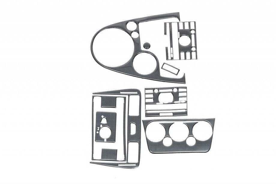 Ford Fusion 2002–2012 Instrumentpanelöverdrag (2005↗) pianosvart Image