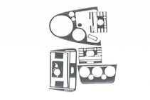 Ford Fusion 2002–2012 Instrumentpanelöverdrag (2005↗) pianosvart foto 1