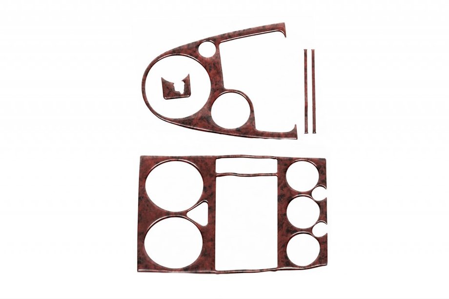 Ford Fiesta 2002–2008 Instrumentpanelslister (2002-2005) Aluminium Image