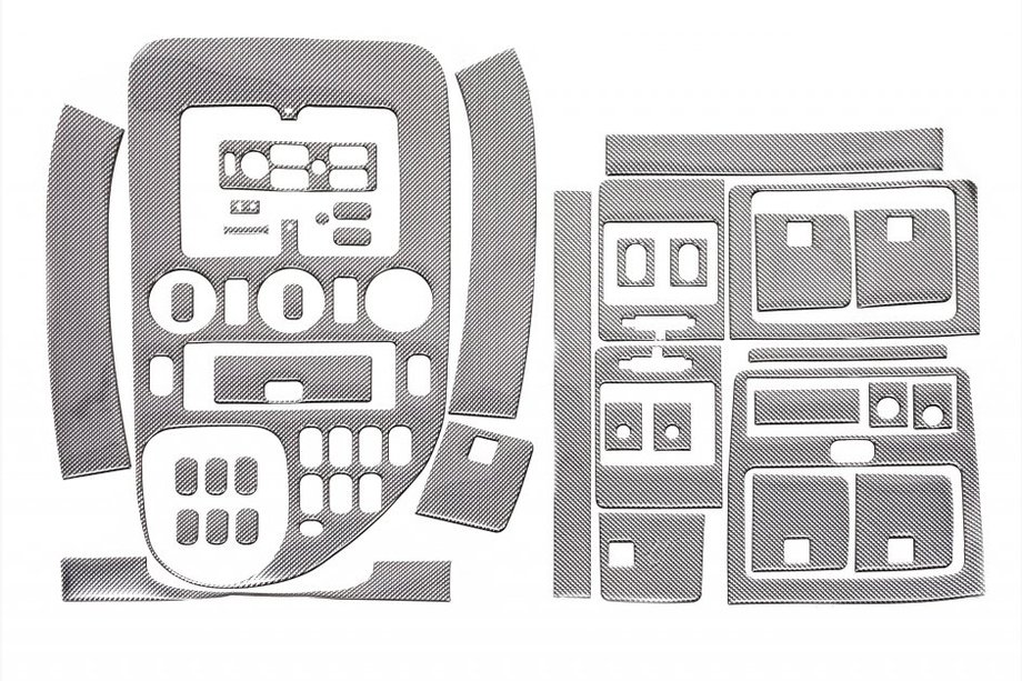 Mercedes Vito W638 1996–2003 Instrumentpanelslister Meric (V-клас, 1999-2003) Foto 2