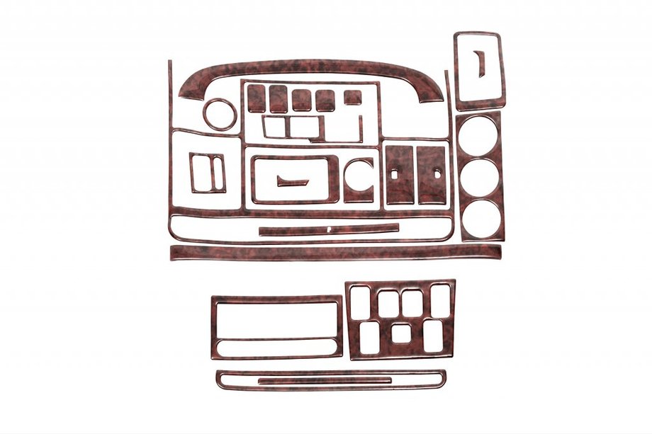 Land Rover Discovery II 1998–2004 Instrumentpanelskydd Aluminium Image