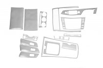 Mazda 6 2008–2012 Instrumentpanelsinlägg i aluminiumlook foto 1