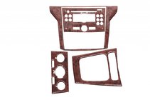Opel Zafira B 2005–2011 Dekorlister för instrumentpanelen Aluminium foto 1