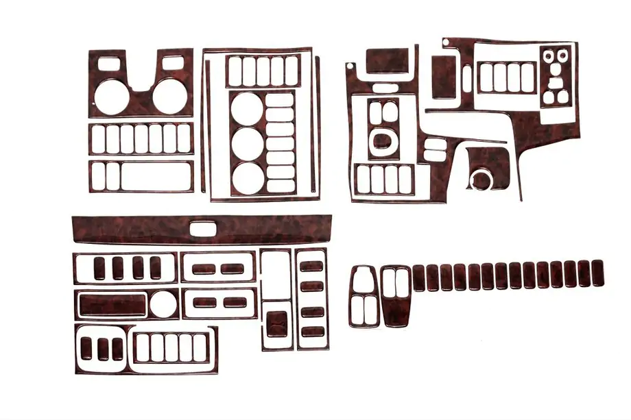 Scania R-serien 2004–2016 Instrumentpanellister (trälook) Image