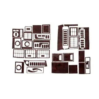 Instrumentpanellister (trälook)