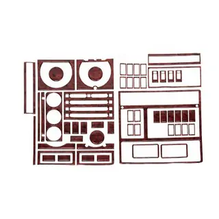 Instrumentpanelslister 1995-1999 (trälook)