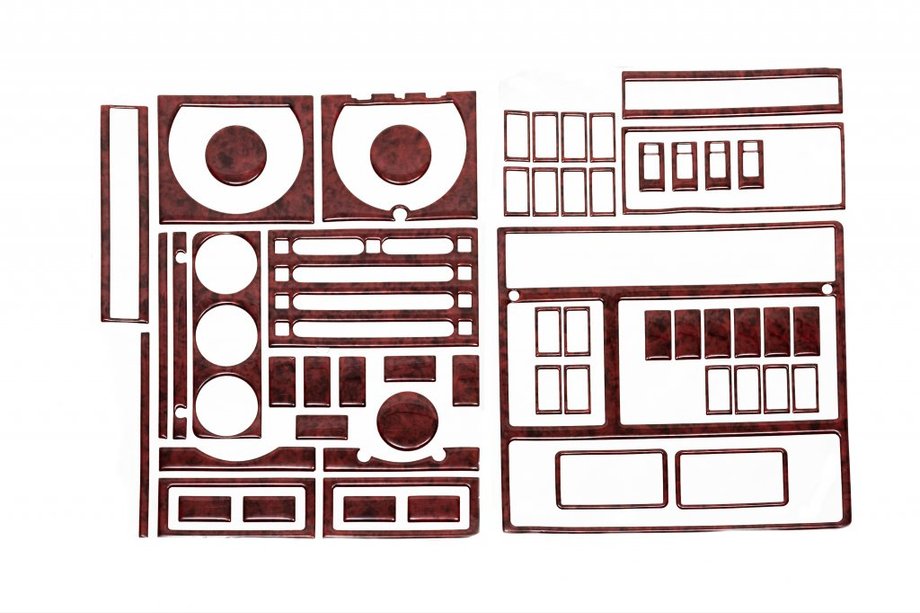 MAN F2000 1994–2001 Instrumentpanelslister 1995-1999 (trälook) Image
