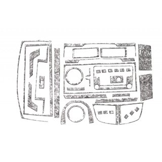 Instrumentpanelöverdrag (2015-2019) Volkswagen T6 2015–2024 foto 2
