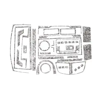 Instrumentpanelöverdrag (2015-2019) foto 2