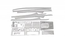 Mercedes C-class W202 1993–2001 Instrumentpanelslister i aluminiumlook Hartman (1995-1997) foto 1