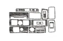 Volvo FH 1993–2012 Instrumentpanelslister 1993-2002 (titanlook) foto 1