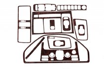 Volvo XC90 2002–2014 Instrumentpanelskydd Aluminium foto 1