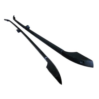 Takrails svarta (2 st, aluminium) Mitsubishi Grandis 2003–2011 foto 1