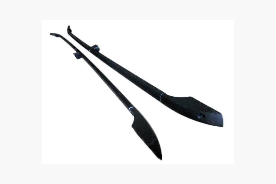 Mitsubishi Grandis 2003–2011 Takrails svarta (2 st, aluminium) Image