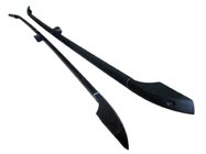Mitsubishi Grandis 2003–2011 Takrails svarta (2 st, aluminium) foto 1
