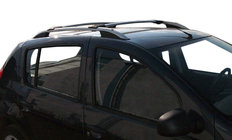 Renault Sandero 2007–2013 Takrails Skyport Grey foto 2