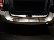Renault Duster 2008–2017 Natanika lastskydd för bakre stötfångare (rostfritt stål) foto 1