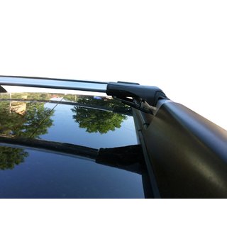 Låsbara lasthållarbågar för takrails WingBar V1 (2008-2014, 2 st) Dacia Duster 2008–2018 foto 1