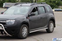 Dacia Duster 2008–2018 Sidorör (2 st, rostfritt) foto 2