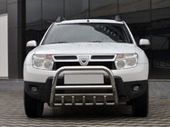 Renault Duster 2008–2017 Frontbåge utan text QT006 (rostfritt stål) foto 1