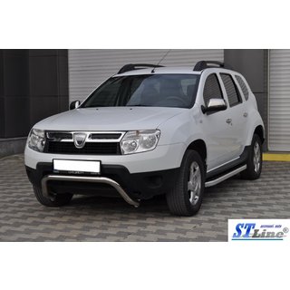 Främre frontbåge ST011 (rostfri) Dacia Duster 2008–2018 foto 2