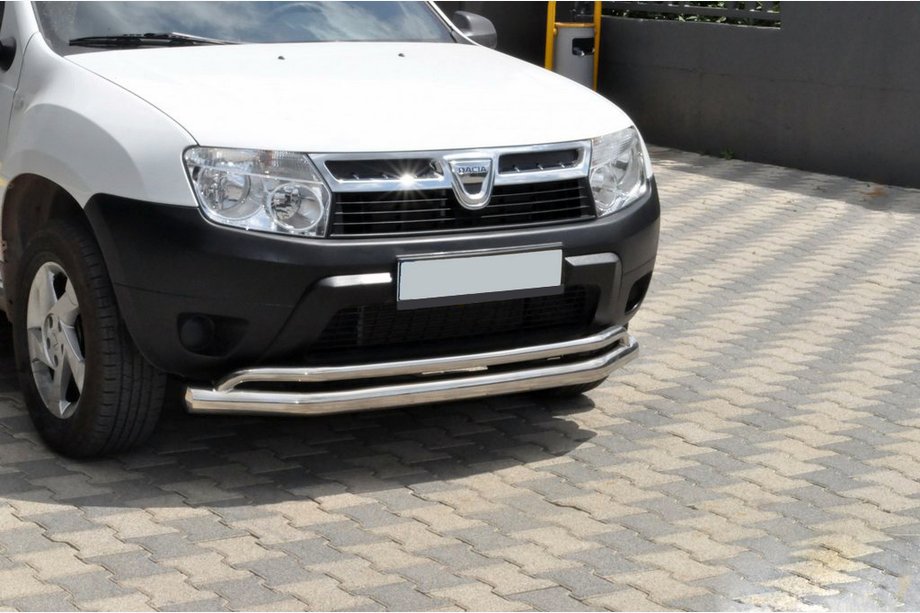 Renault Duster 2008–2017 Främre skyddsbåge ST017 (rostfritt stål) Image