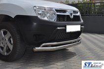 Renault Duster 2008–2017 Främre skyddsbåge ST017 (rostfritt stål) foto 3