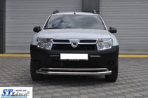 Renault Duster 2008–2017 Främre skyddsbåge ST017 (rostfritt stål) foto 4